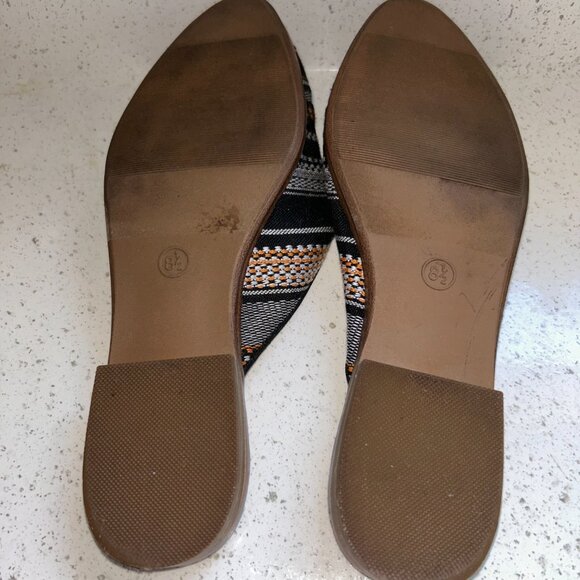 Universal Thread Striped Fabric Mule/Slide Shoe - Picture 5 of 5